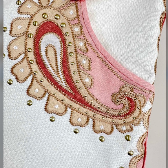 Sold out Zimmerman Raie Belted linen mini shorts - Picture 2 of 6